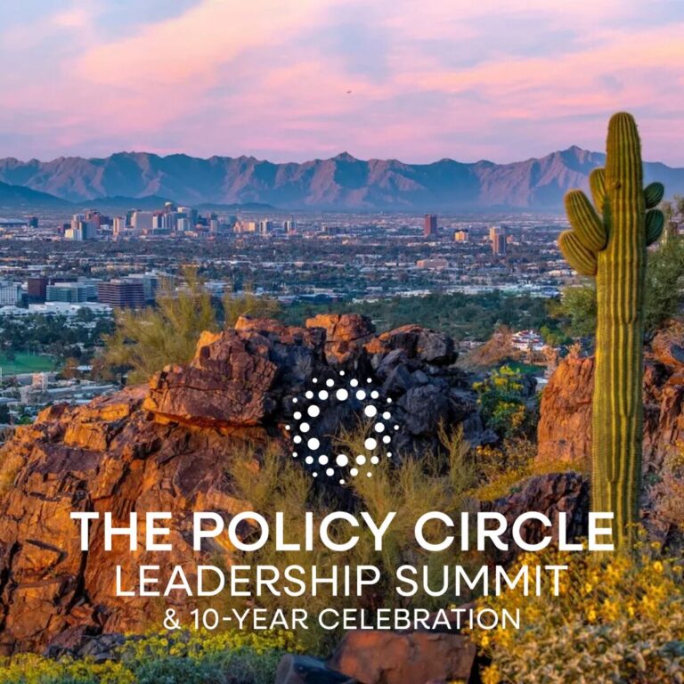 Color graphic; TPC Leadership Summit & 10 year celebration.